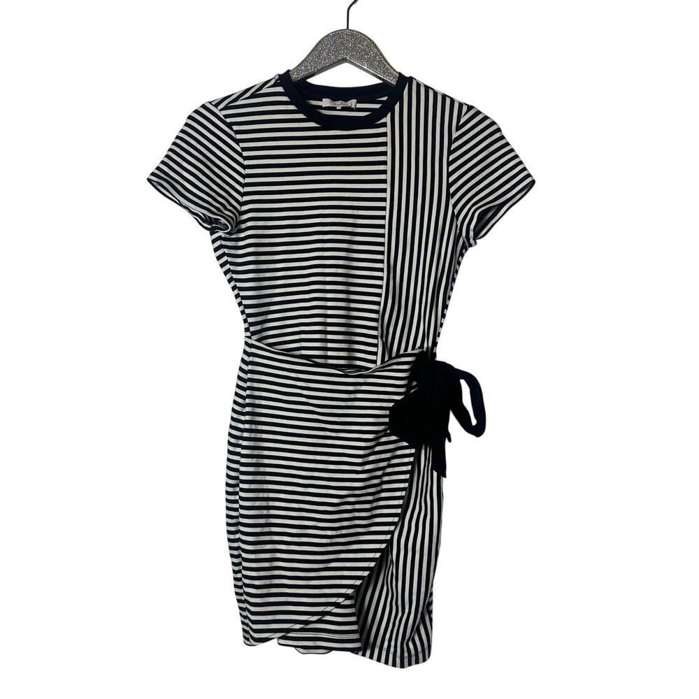 Parker Striped Short Sleeve Dress